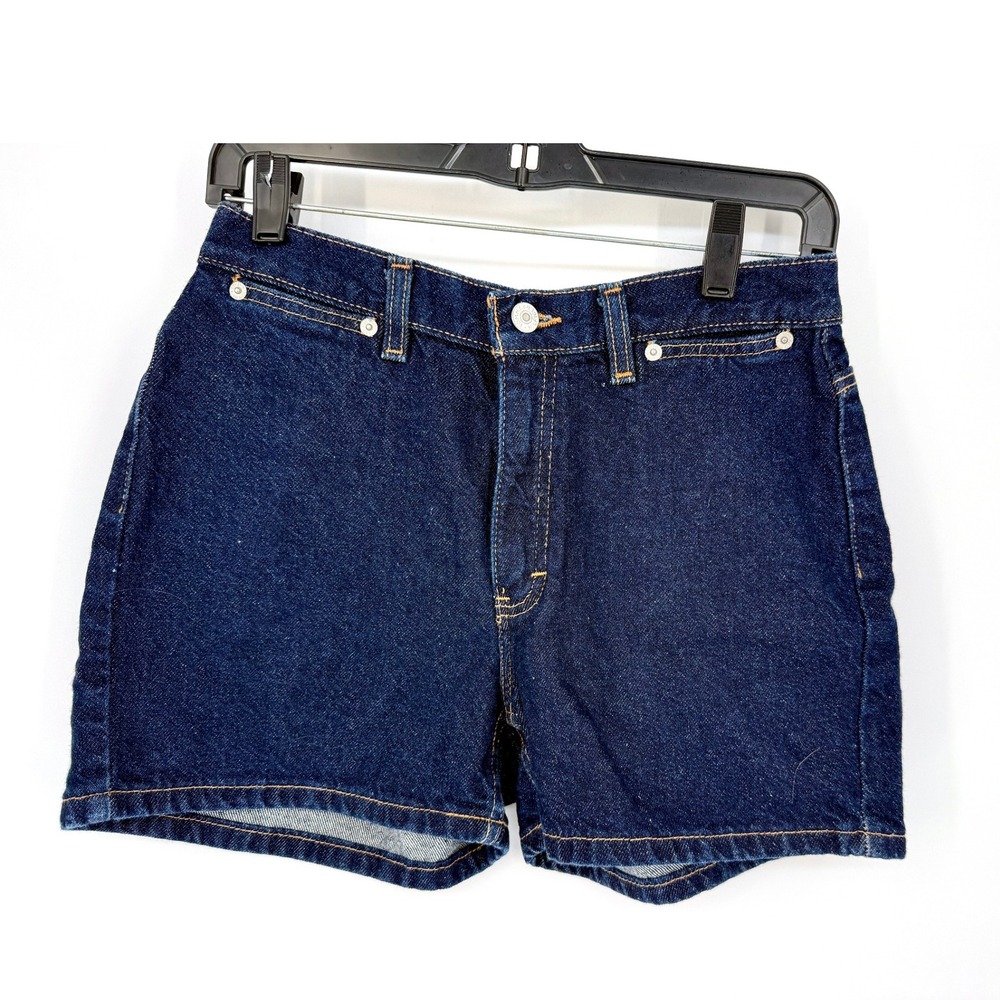 Y2K Tommy Hilfiger High Rise Denim Shorts 90s Vintage Preppy‎ Grunge Festival